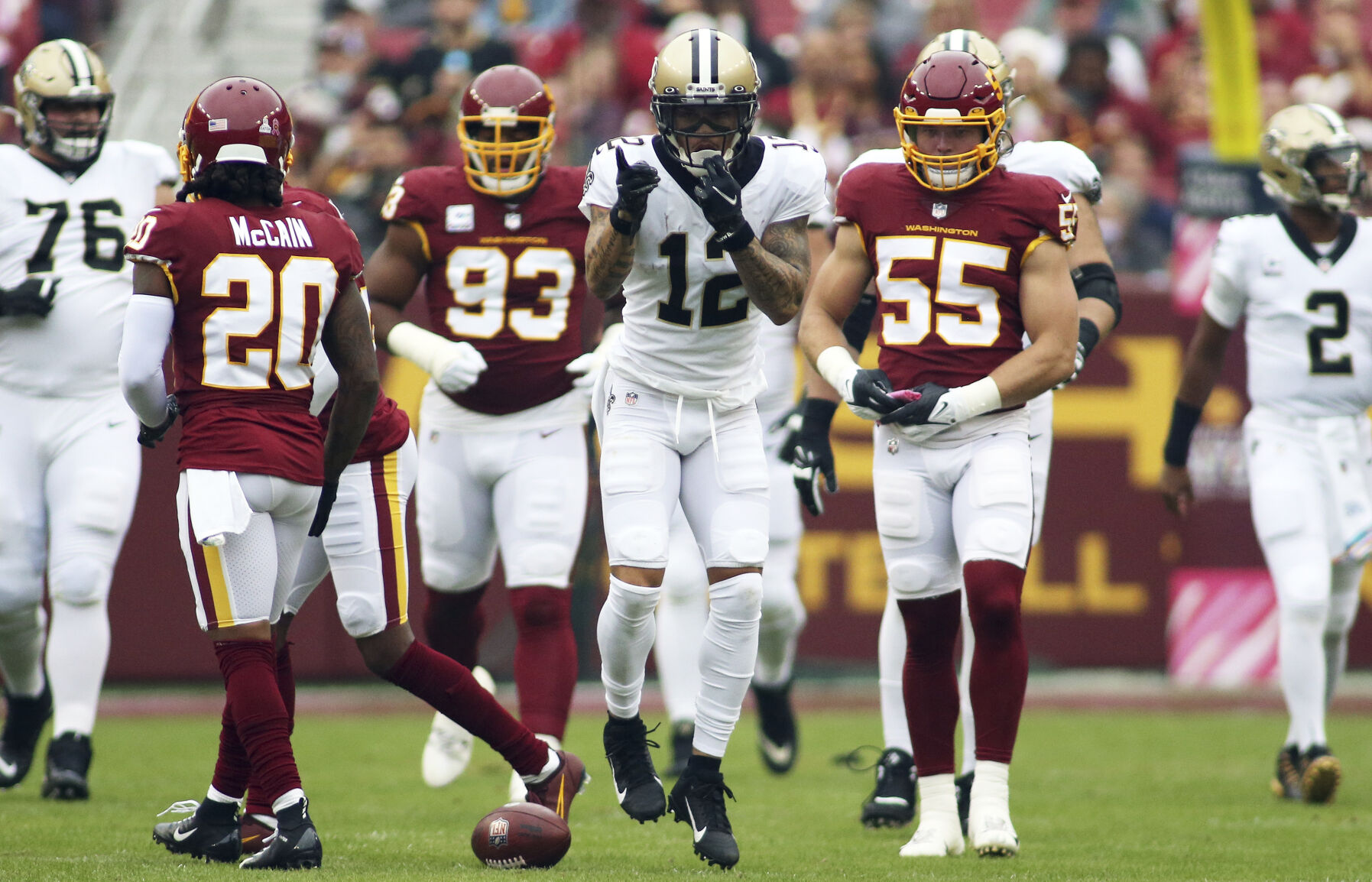 Saints Washington Football